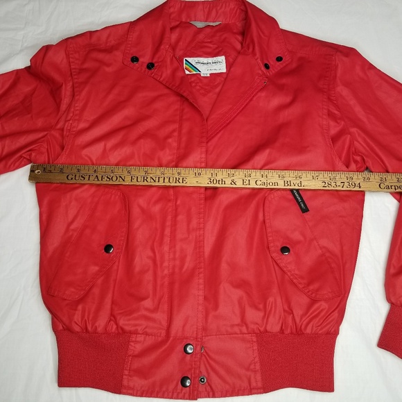 Vintage Members only Jacket 80's Racer rainbow tag - Picture 5 of 8